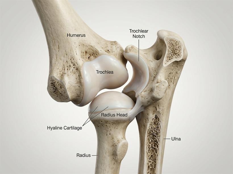 Realistic 3D Medical Rendering of Hinge Joint